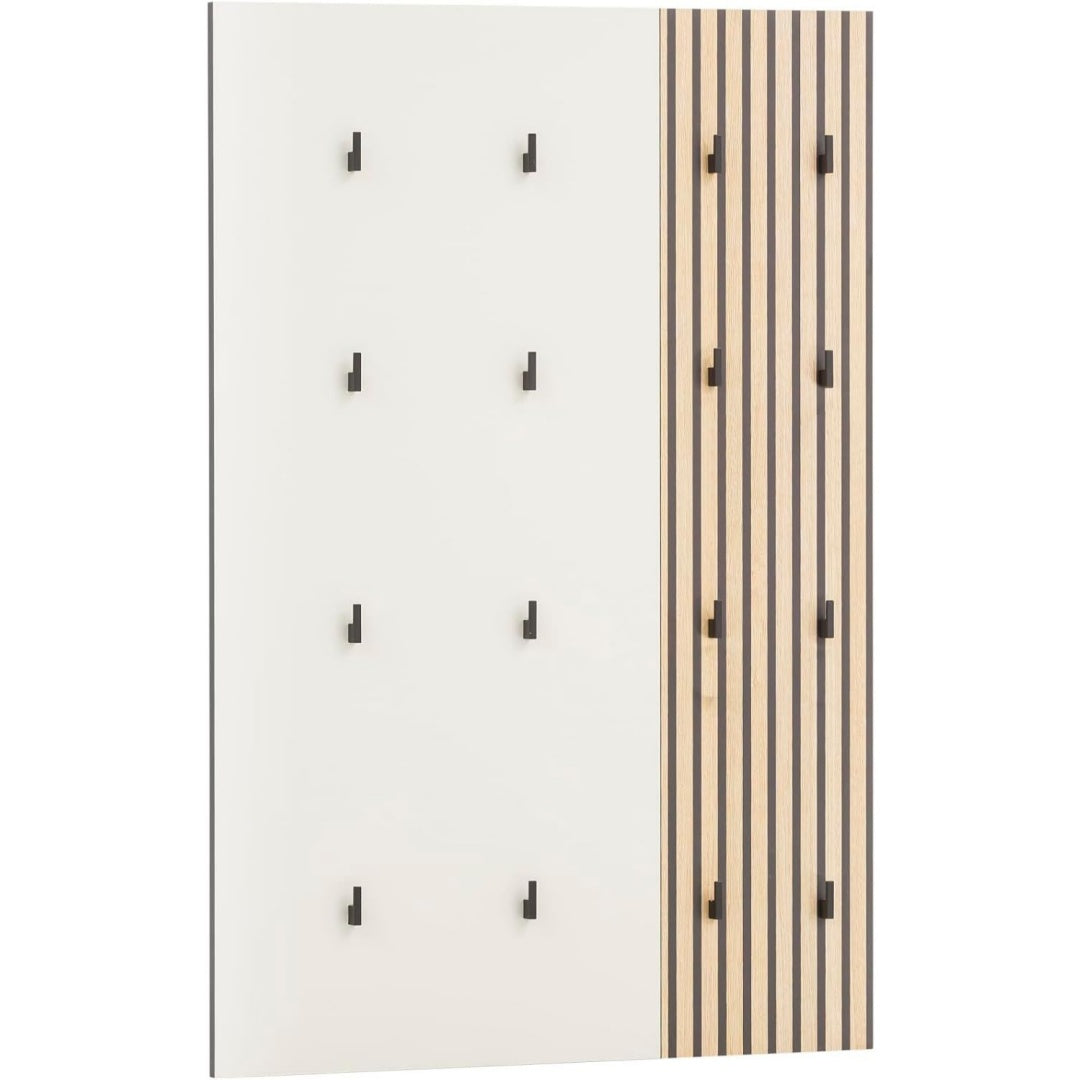 Hakenpaneel Set 701955 Beige 73,5 x 2,6 x 109 cm Akustikpaneel Optik/Cremebeige fc8825111