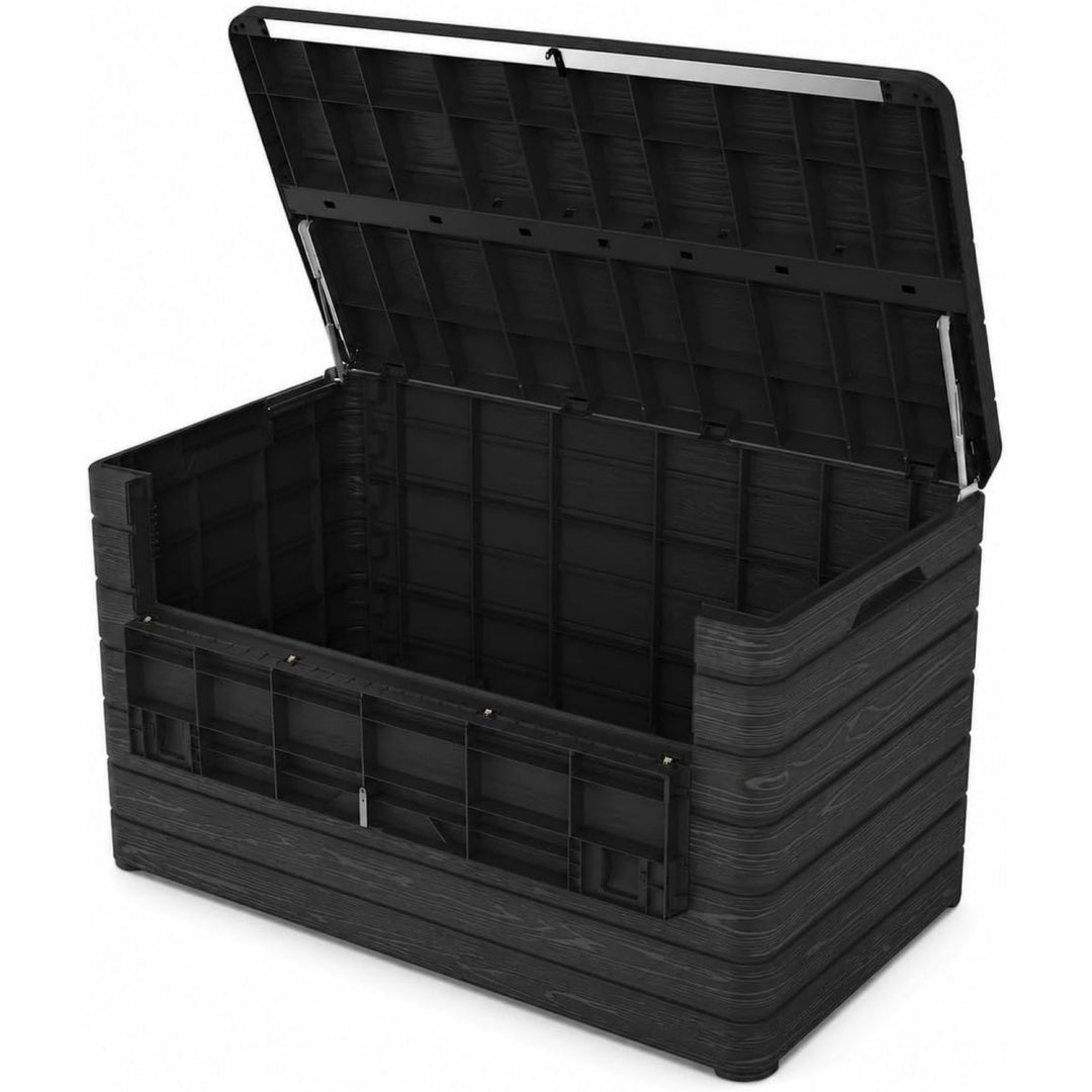 Gartenbox/Auflagenbox Nora 970 Liter Aufklappbare Front UV- und witterungsbestaendig 100% Wasserdicht Belueftet daher Schimmelfrei yy0089797