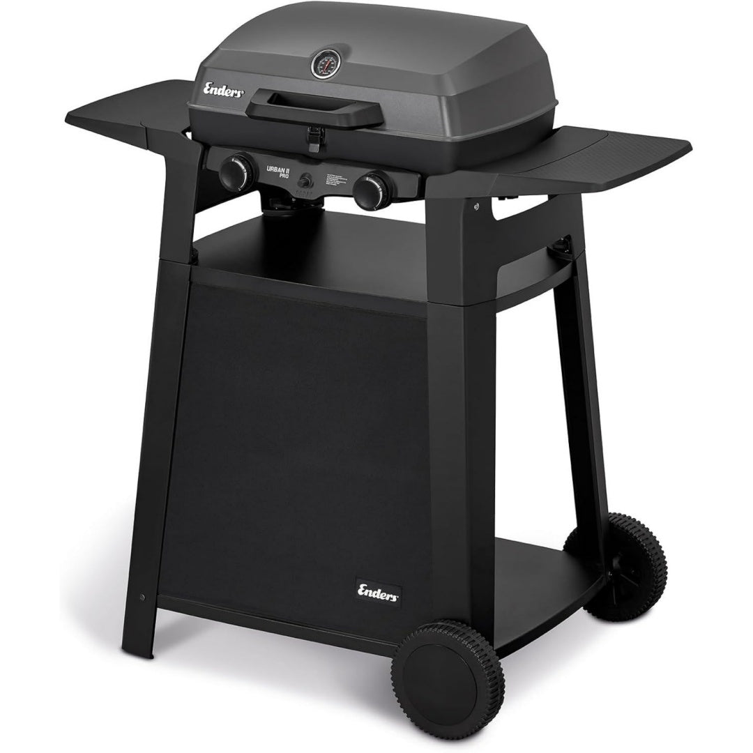 Pro II Trolley Gelb edelstahl Tischgrill mit Trolley Grillen ss9637429