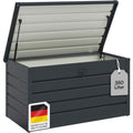 Gartenbox anthrazit 120x62x63 cm aus verzinktem 350 Liter aus Metall li5373810